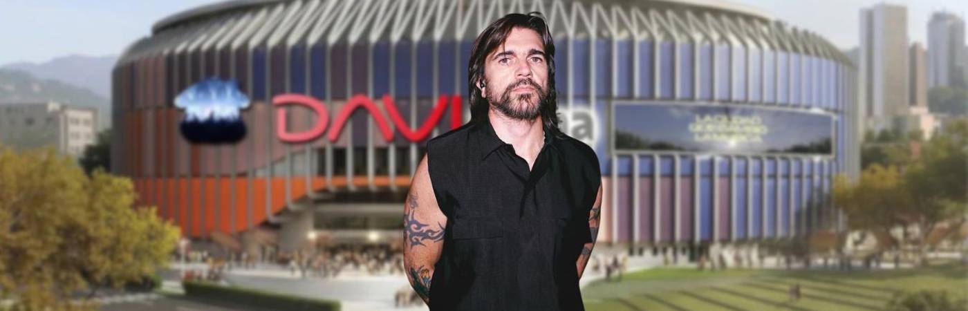 El artista confirmó este martes 12 de mayo que se presentará el 14 de noviembre en el recinto. FOTO: @JUANES