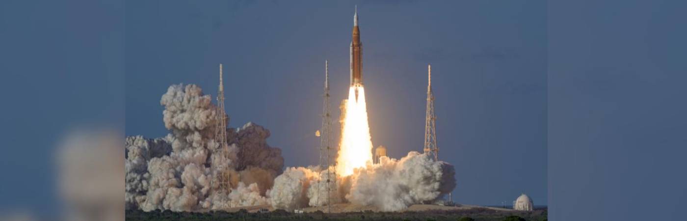 La misión se llama Artemis II despegó este 1.° de abril. FOTO: GETTY