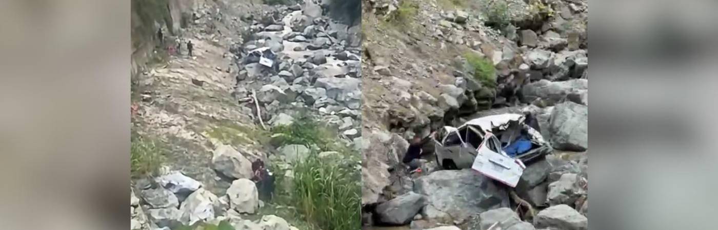 Accidente en la vía Salgar-Andes. FOTO: CORTESÍA