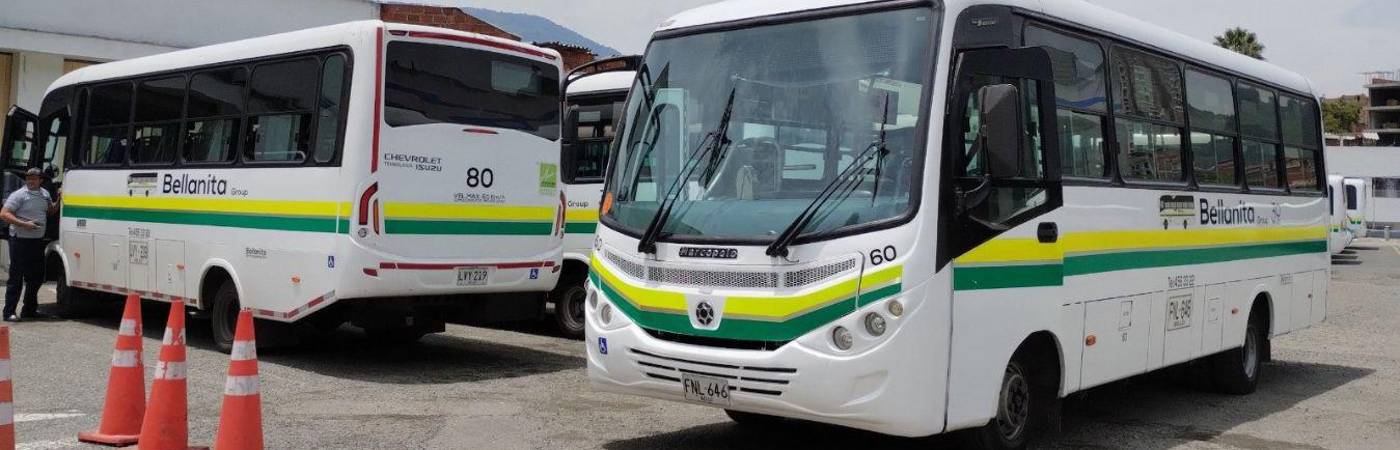  Estos dos son los primeros municipios que confirman las nuevas tarifas de transporte. FOTO: CORTESÍA ALCALDÍA DE BELLO.