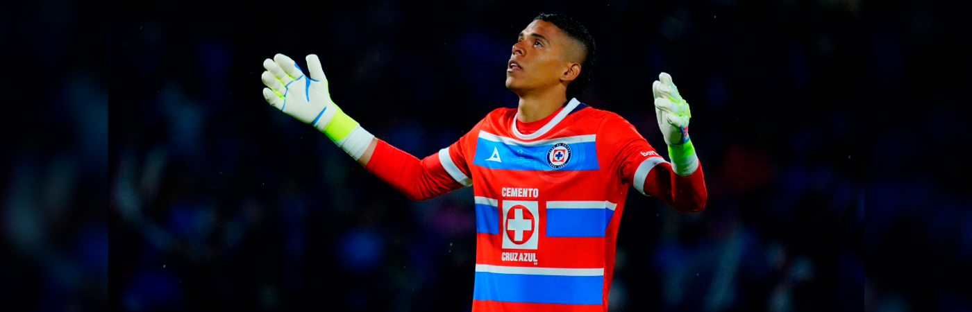 Kevin Mier llegó a Cruz Azul de México el 12 de enero de 2024, procedente de Atlético Nacional. /FOTO: GETTY