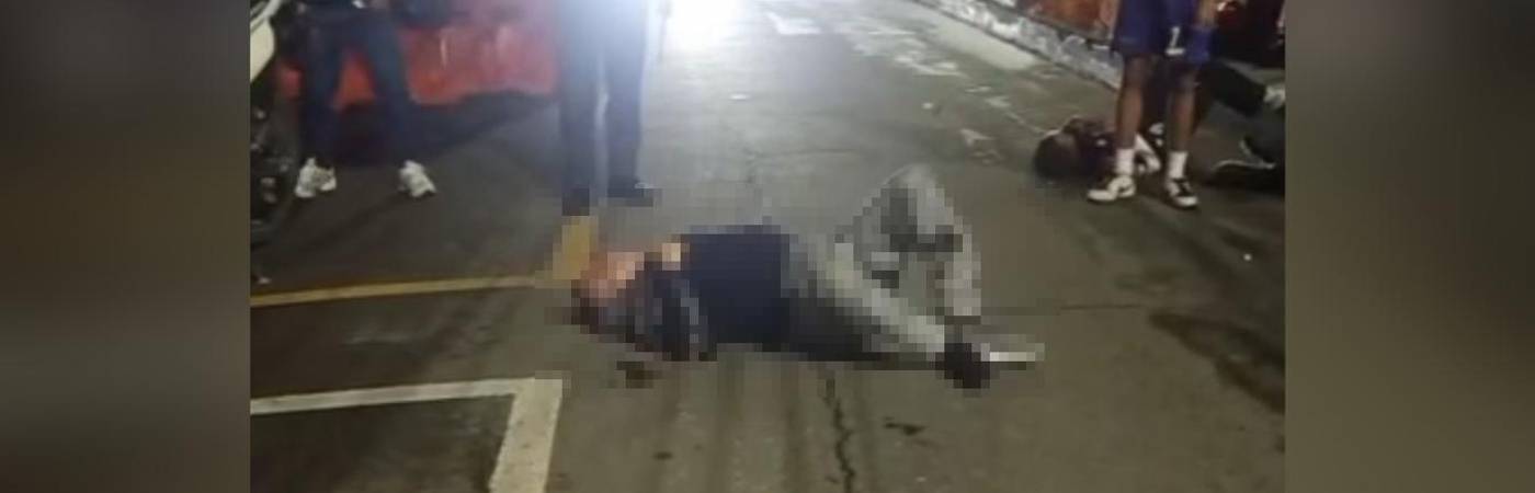 Los momentos después del accidente fueron registrados en video por la comunidad. FOTO: PODER NORTE