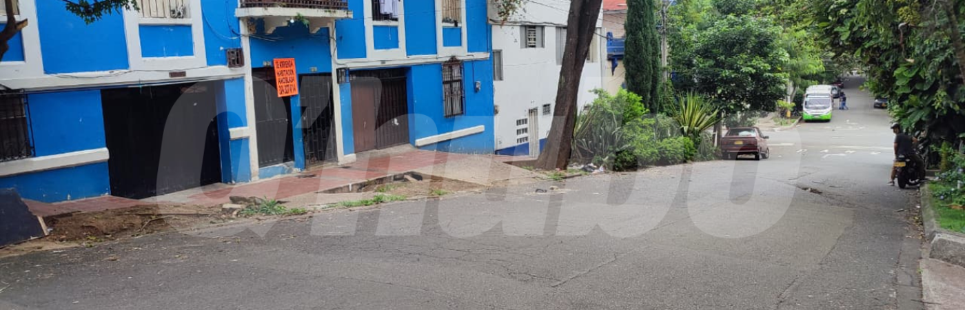 Lugar donde ocurrió el homicidio en Prado Centro. / FOTO: ANDRÉS GARCÍA