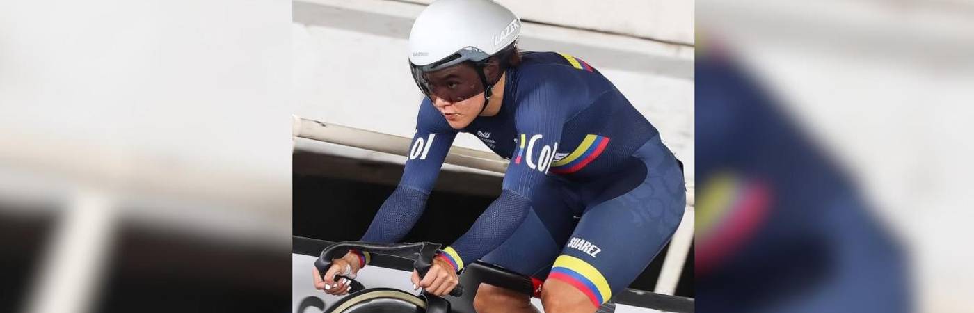Marta Bayona, una de las figuras del ciclismo de pista. FOTO: @MARTHABAYONAPINEDA