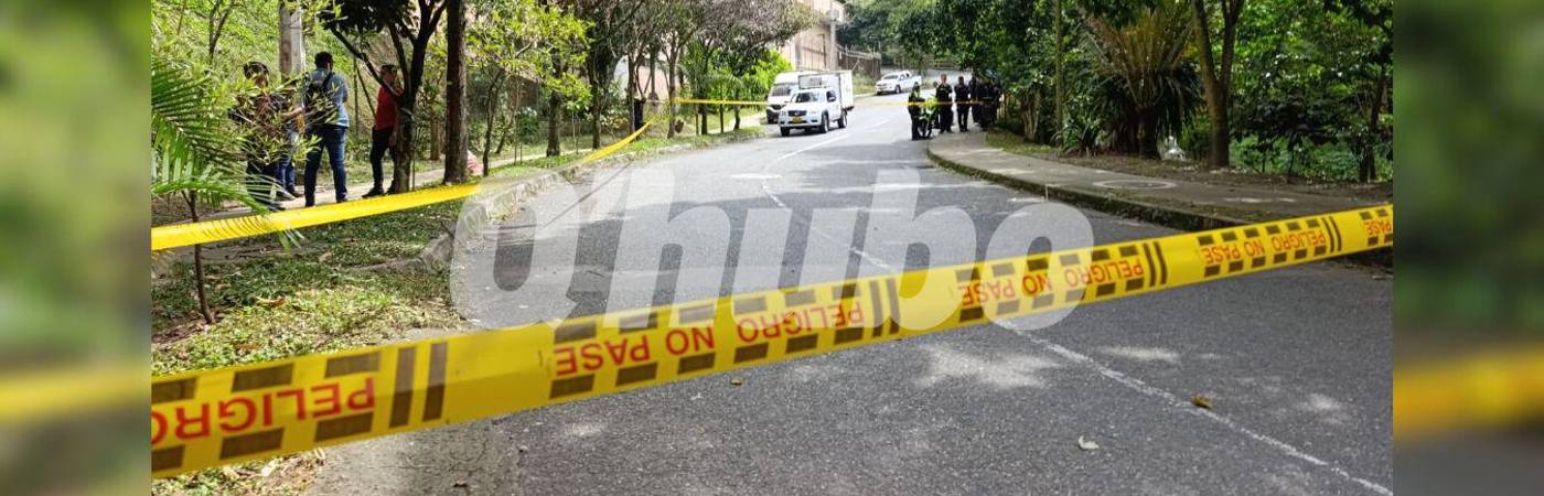 En este sector el hombre fue encontrado sin vida por una habitante del sector. FOTO: ALEJANDRA MORALES 