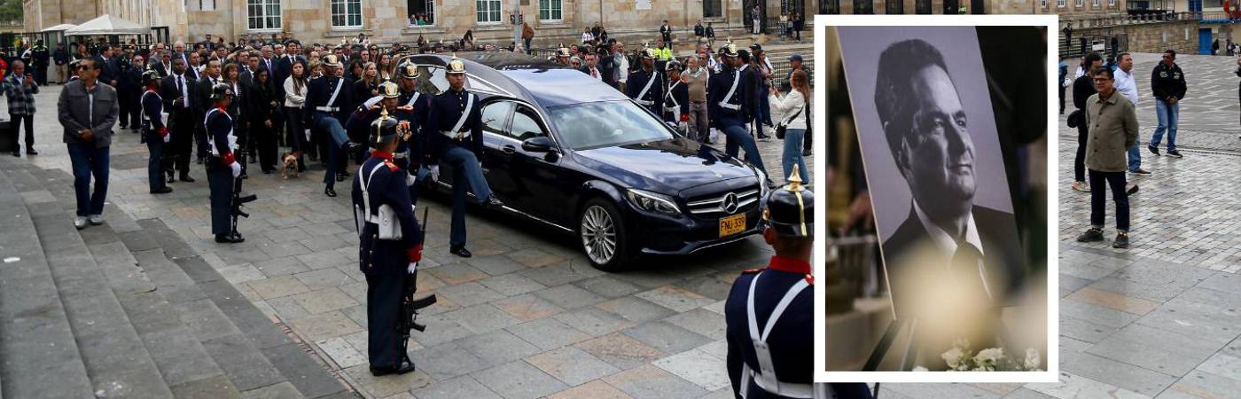 El homenaje se realizó en Bogotá. FOTO: COLPRENSA