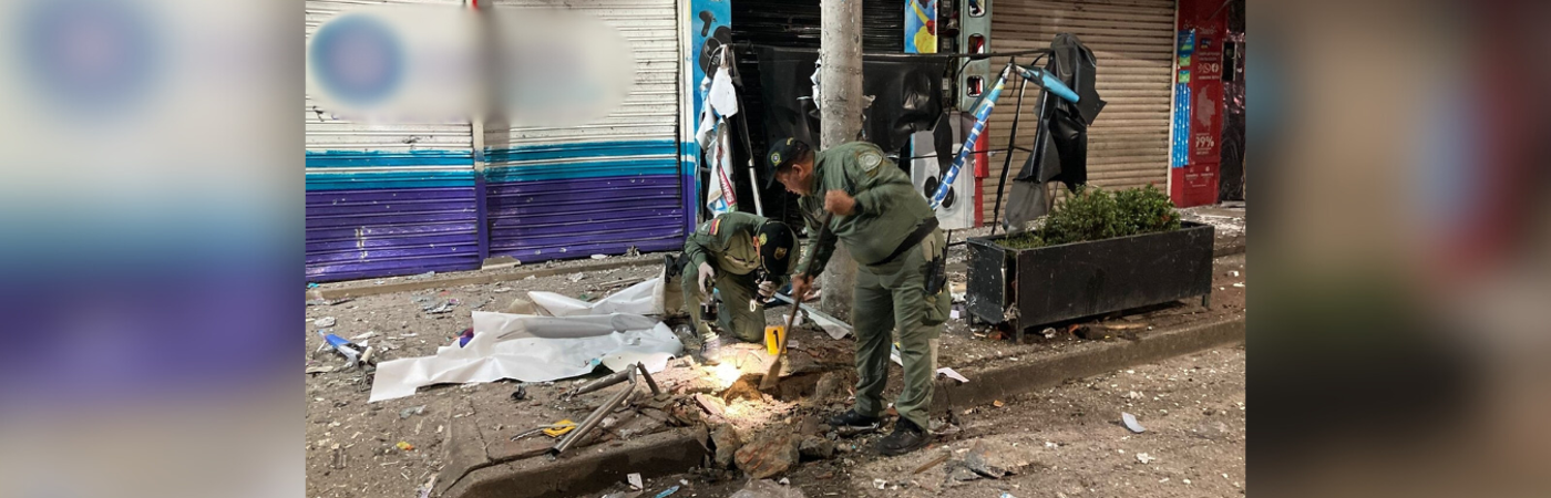 Detonación artefacto explosivo en Florencia, Caquetá. /FOTO: REDES SOCIALES