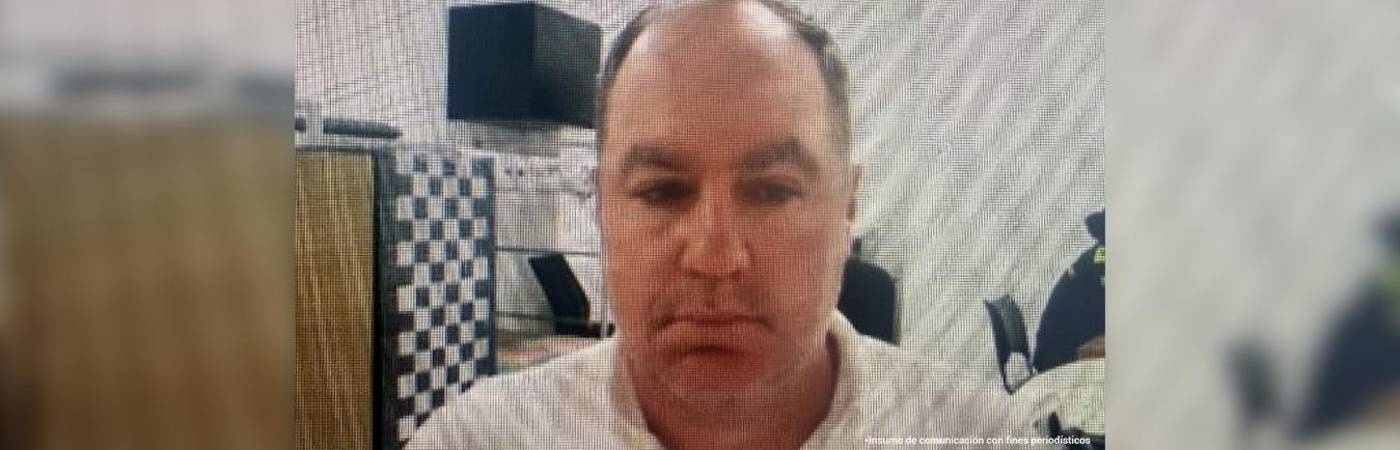 Extranjero capturado con menor en un apartamento de El Poblado. FOTO: FISCALÍA GENERAL DE LA NACIÓN