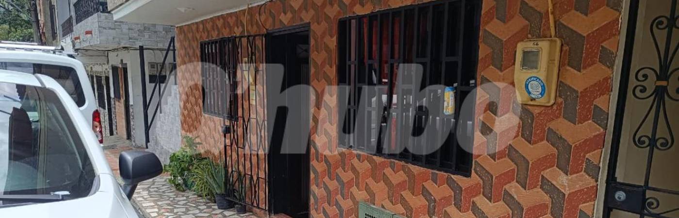 En esta vivienda del barrio Las Vegas ocurrió el crimen. FOTO: CRISTIAN VÁSQUEZ