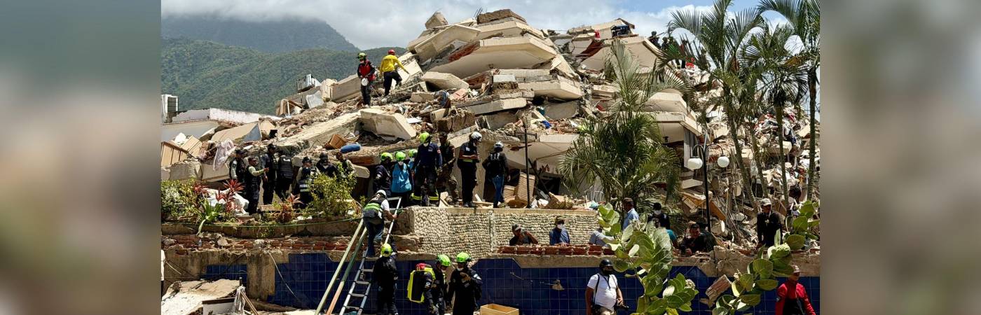 Los sismos hicieron que colapsaran, por completo, 190 edificios. FOTO: UNGRD