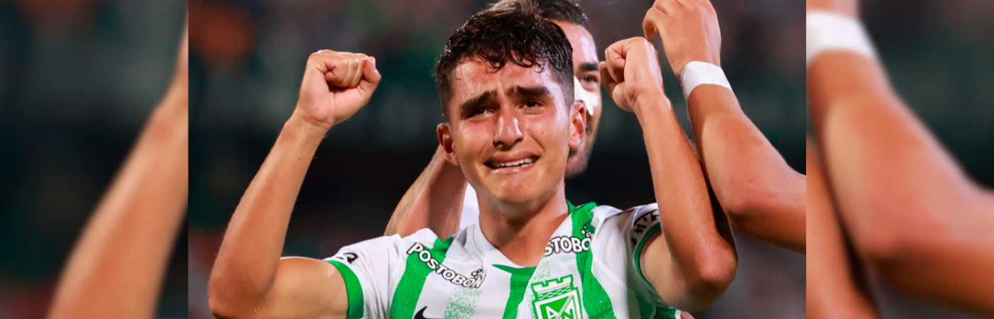 Él es Juan Manuel Rengifo, jugador de 20 años que debutó con Atlético Nacional en la goleada ante Deportes Quindío. / FOTO: MANUEL SALDARRIAGA