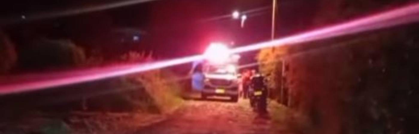 Tras ser alertada, la Policía hizo presencia en la vereda San Miguel-Santa Cruz de La Unión. FOTO: CAPTURA DE VIDEO MI ORIENTE