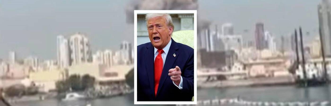 Los bombardeos de Etsados Unidos e Israel a Irán y, en detalle, el presidente estadounidense Donald Trump. FOTO: GETTY 