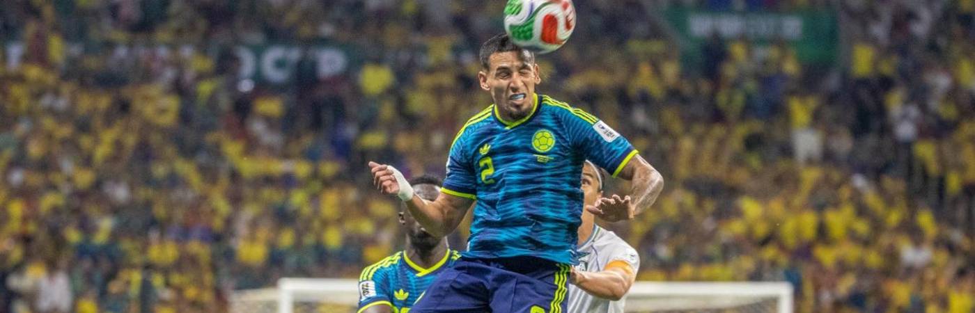Daniel Muñoz marcó su primer gol en el Mundial y el primero de la Selección en el torneo. FOTO: JUAN ANTONIO SÁNCHEZ