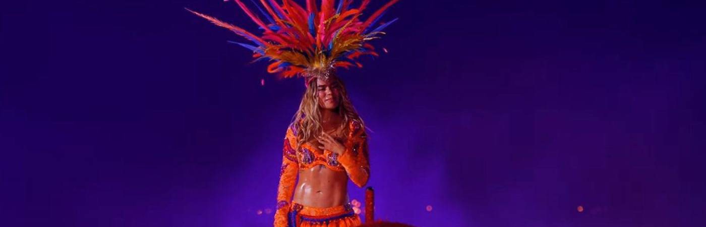 Al final de su presentación, la artista anunció que pronto comenzará la gira ‘Tropicoqueta’. FOTO: X @MUSICTRENDSCOL