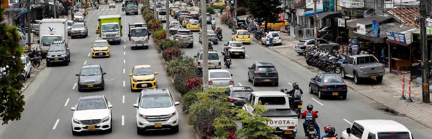 Movilidad en el Valle de Aburrá. / FOTO: MANUEL SALDARRIAGA