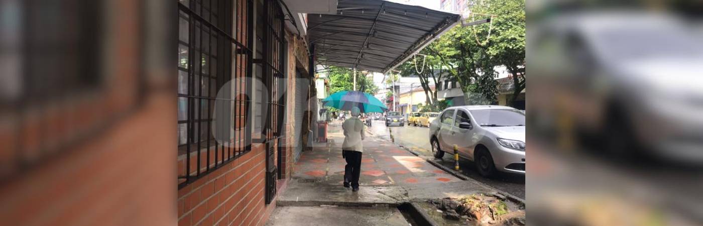 En este lugar encontraron sin vida al habitante de calle en Boston. FOTO: LAURA ROSA JIMÉNEZ 