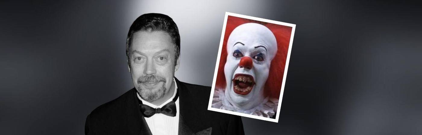 Uno de sus papeles más recordados es el de Pennywise, el malvado payaso de ‘It’. FOTOS: FACEBOOK NPR Y TIM CURRY NEWS