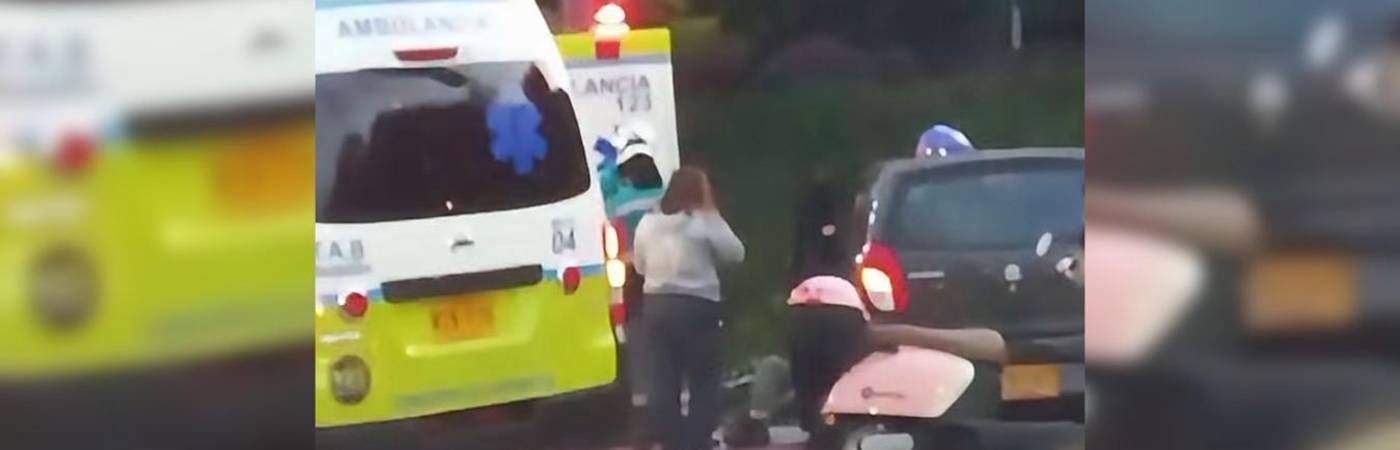 En los hechos habría resultado herida una persona. FOTO: PRENSA PAISA