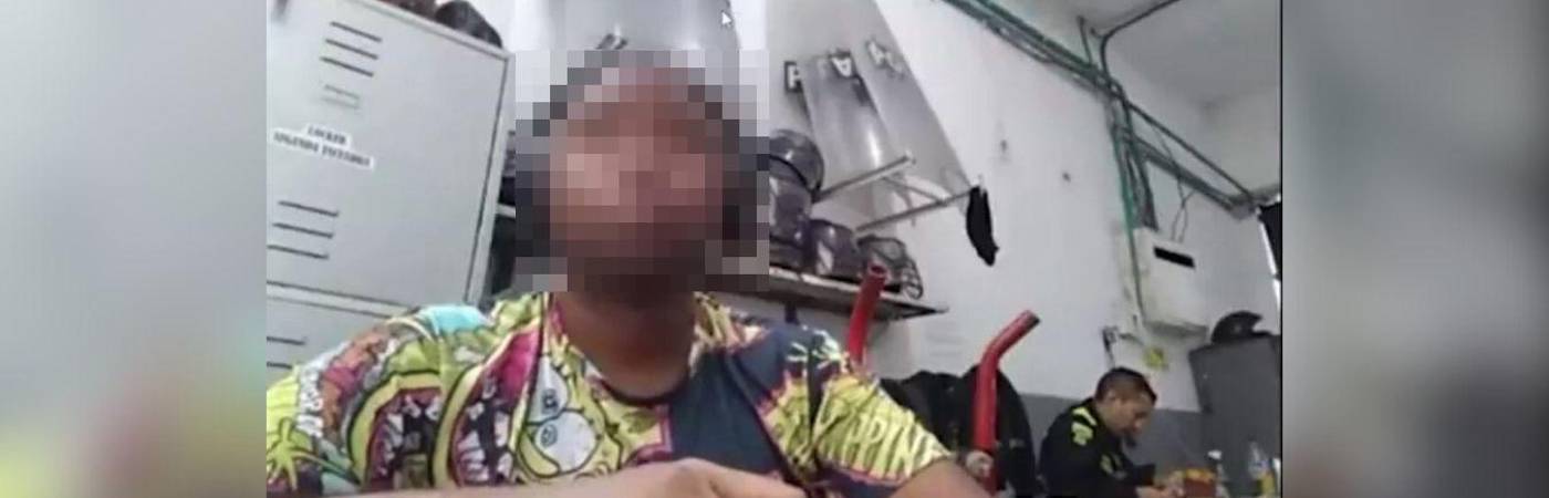 Hombre capturado por pornografía infantil. FOTO: FISCALÍA