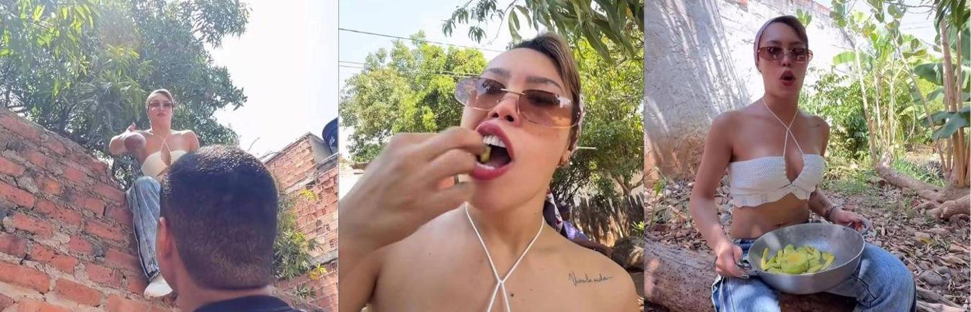 El divertido momento vivido por Ana del Castillo fue compartido en redes sociales. FOTO: @VALLENATOMUNDOOO