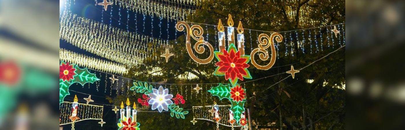 Alumbrados Envigado. / FOTO: ALCALDÍA DE ENVIGADO