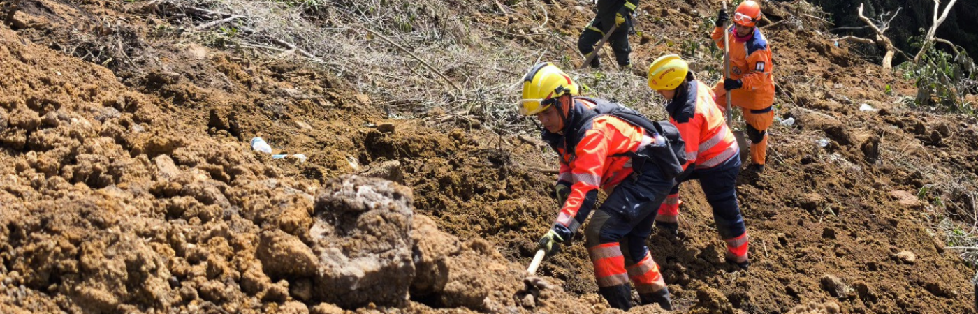 Emergencia en Bello./FOTO: ALCALDÍA DE BELLO