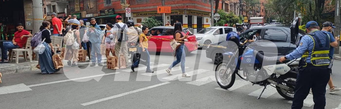 El parque principal fue evacuado en su totalidad. FOTO: CRISTIAN VÁSQUEZ