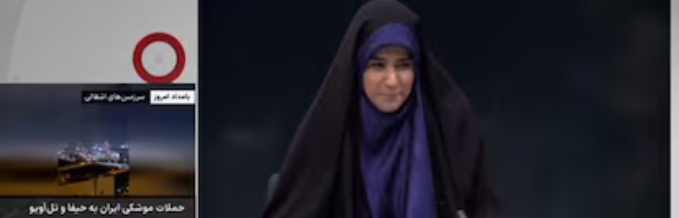 El bombardeo quedó registrado en una transmisión en vivo. / FOTO: CAPTURA DE PANTALLA