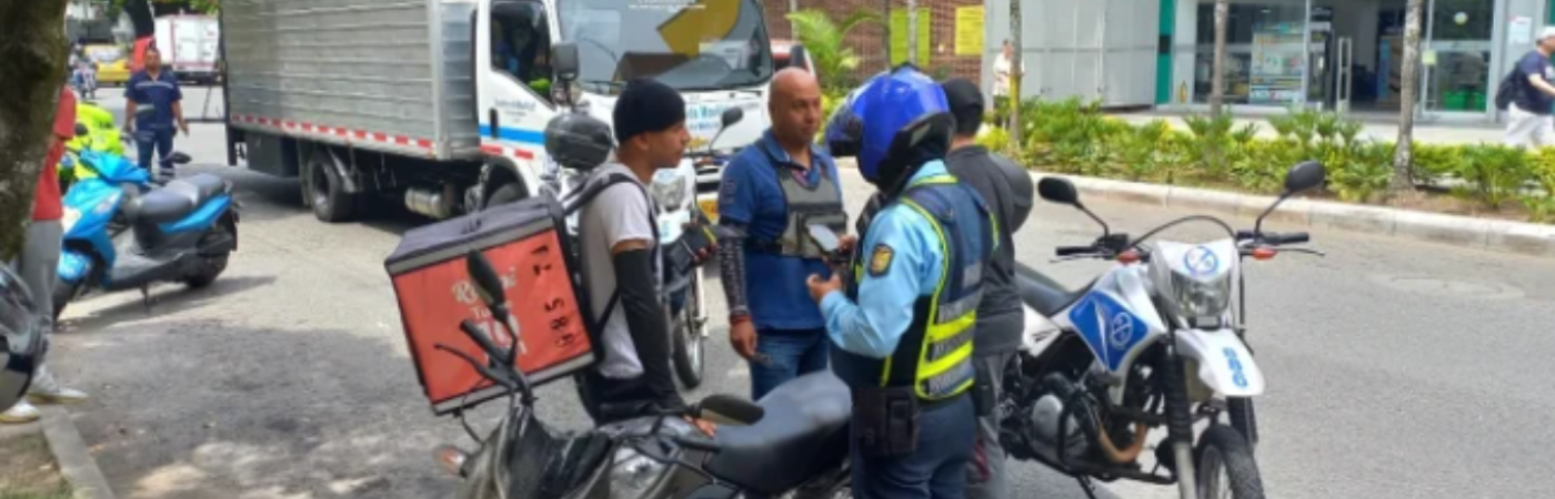 Controles de movilidad en Medellín. /FOTO: ARCHIVO 