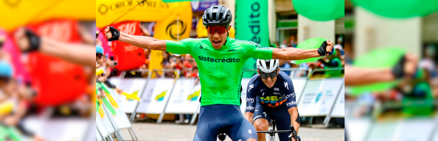 José Misael Urián ciclista del equipo del Sistecrédito. /FOTO: INSTAGRAM @teamsistecredito