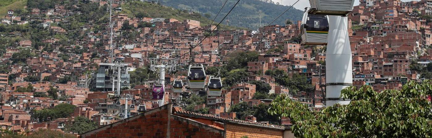 Metrocable de Medellín. FOTO: ARCHIVO RÓBINSON SÁENZ