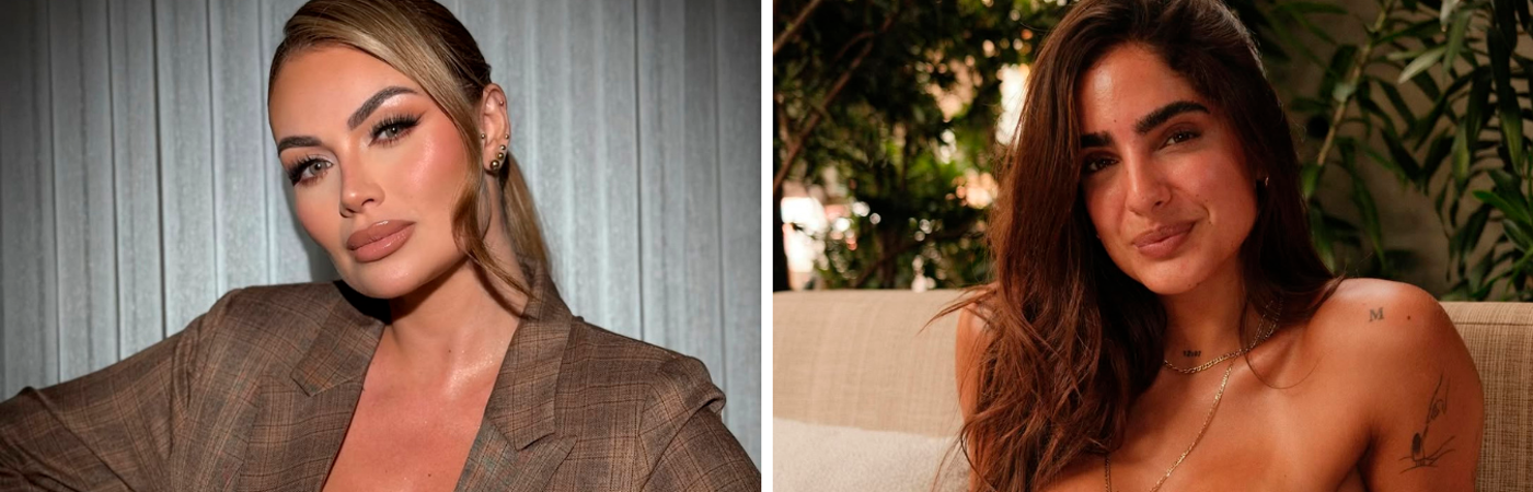 Influencers Sara Uribe (izq.) e Isabella Ladera (der.). /FOTOS: INSTAGRAM @sara_uribe - @isabella.ladera