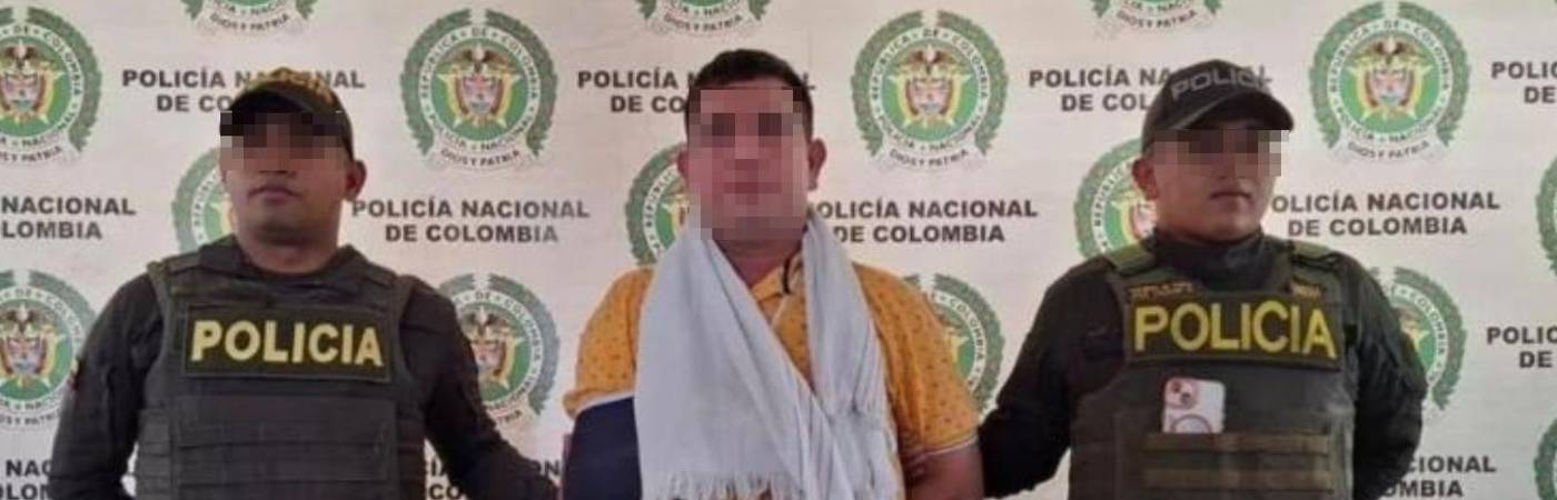 Alias Gorra es oriundo de Vegachí. / FOTO: POLICÍA ANTIOQUIA