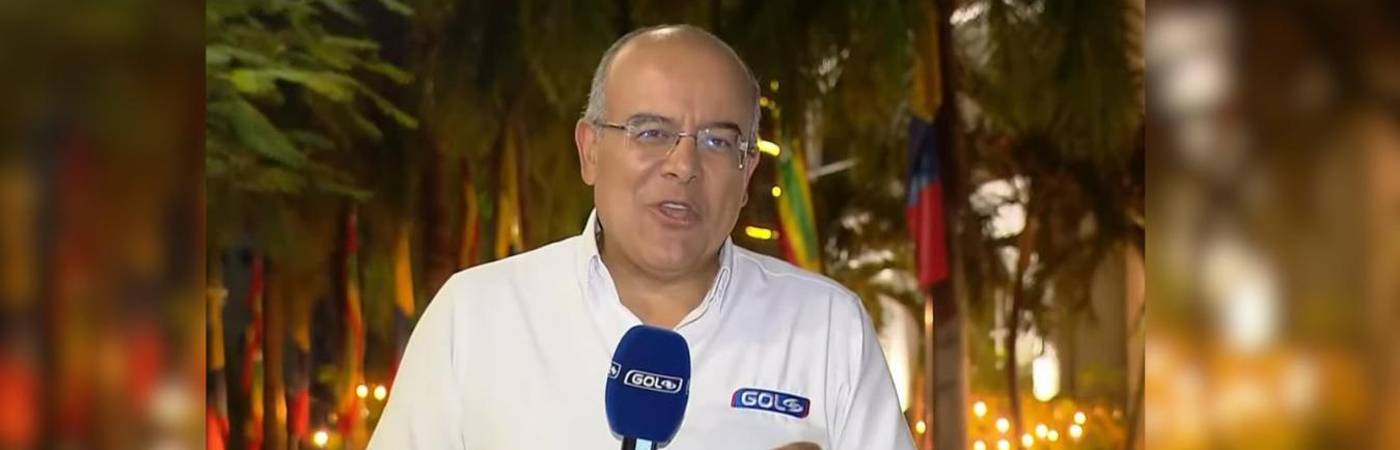 Ricardo Orrego era jefe de deportes en Canal Caracol. FOTO: TOMADA DE INSTAGRAM @orregoricardo