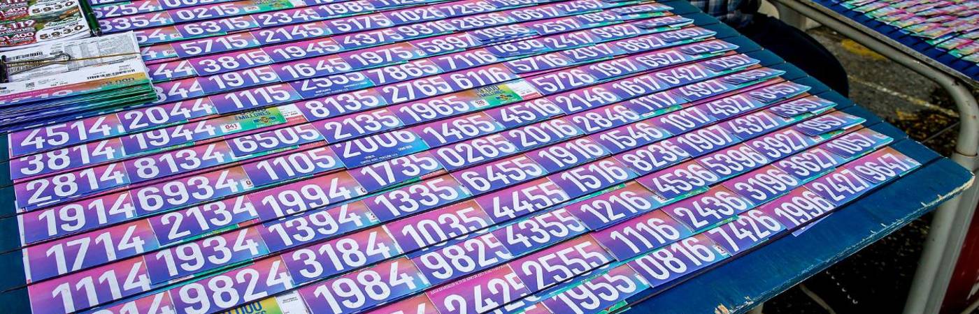 Loterías que jugaron el domingo. FOTO: JAIME PÉREZ