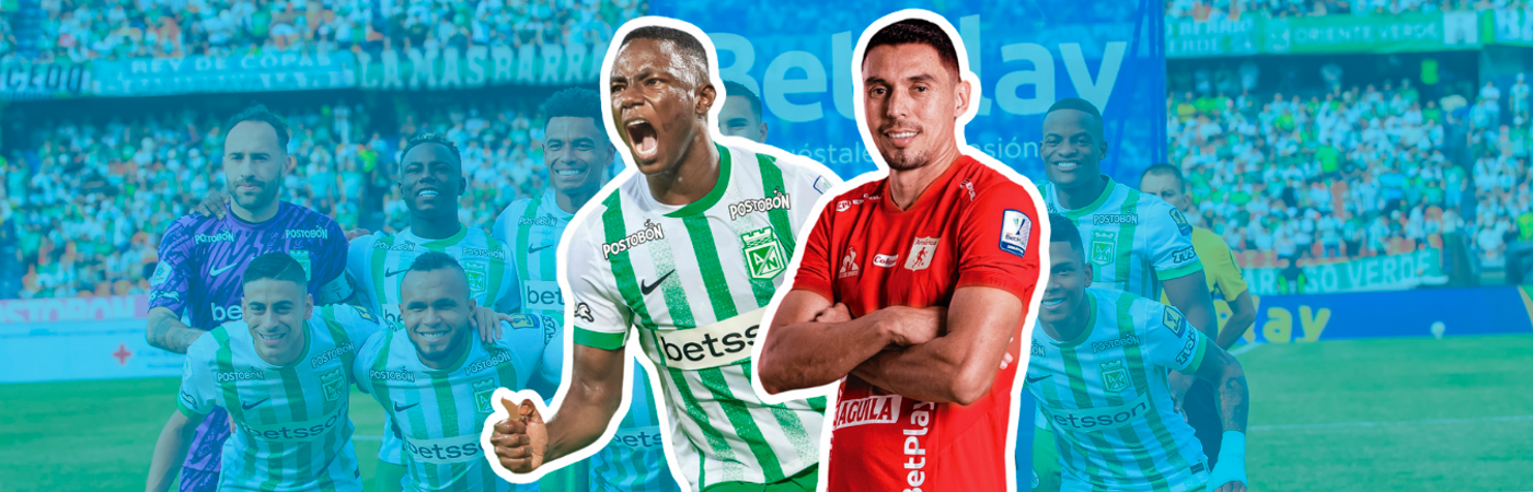 Marino Hinestroza (izq.) lleva 5 goles y 9 asistencias en 34 partidos y Daniel Bocanegra (der.) ha sido titular en 15 de los 20 partidos que ha jugado con América en el 2025. /FOTO: CAMILO SUÁREZ - AMÉRICA