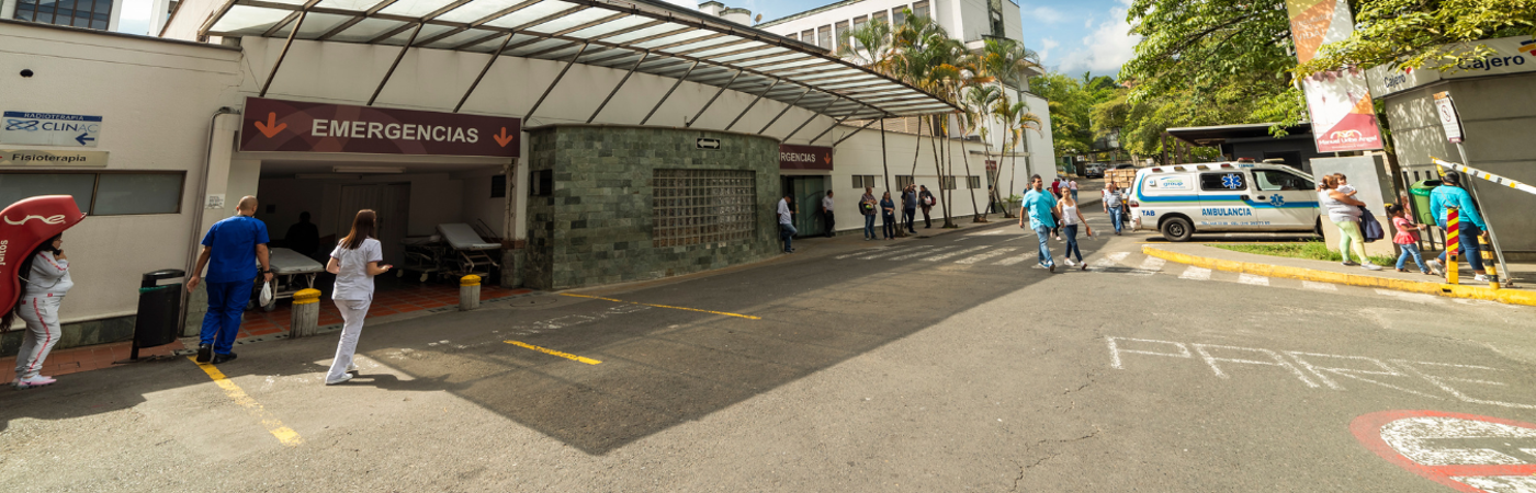 Urgencias Hospital MUA, Envigado. / FOTO: SITIO WEB HOSPITAL MUA
