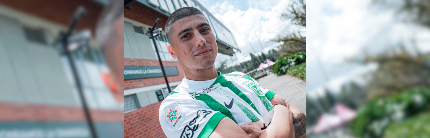 Juan Bauzá futbolista argentino. /FOTO: ATLÉTICO NACIONAL 
