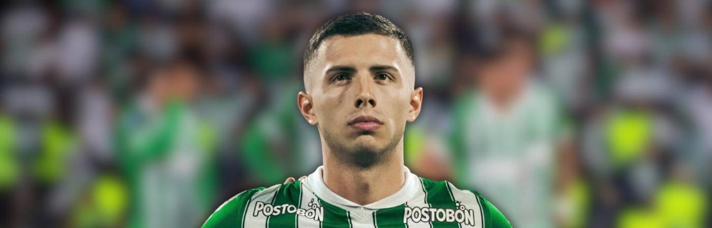 Simón García Valero, defensa central de Atlético Nacional. FOTO: TOMADA DE IG SIMONGARCIAV_