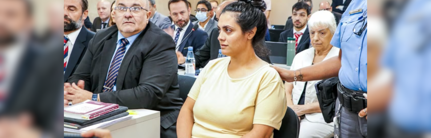 Brenda Agüero fue condenada a prisión perpetua en Argentina. /FOTO: PODER JUDICIAL DE LA PROVINCIA DE CÓRDOBA