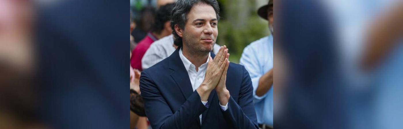 En la entrevista reconoció que no es el favorito y dijo sentirlo como una ventaja. FOTO: MANUEL SALDARRIAGA