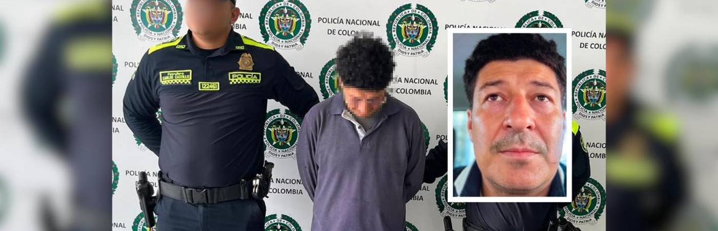 Carlos Mario Fernández Oquendo, alias Chacho Petra. FOTOS: POLICÍA METROPOLITANA Y CORTESÍA