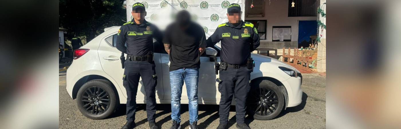 Carro fue recuperado en Castilla. FOTO: CORTESÍA POLICÍA NACIONAL