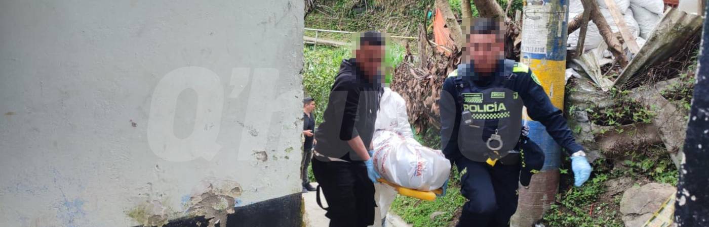 Homicidio en San Cristóbal 8 de enero 2026. FOTO: CORTESÍA ANDRÉS GARCÍA