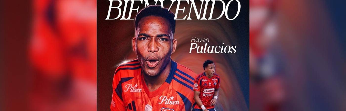 Hayen Palacios, nuevo jugador del DIM. FOTO: DIM