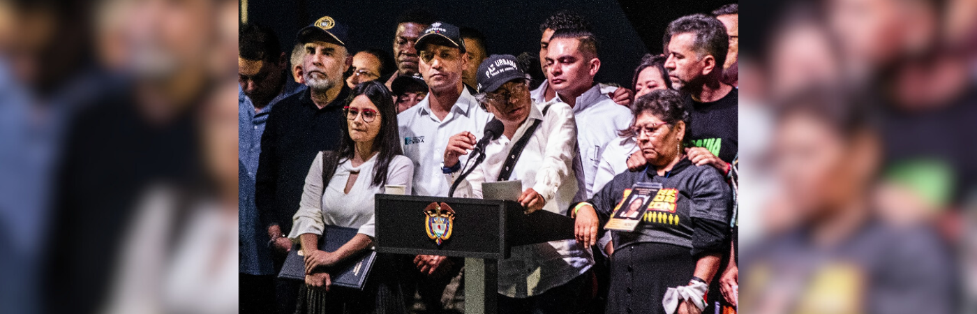 Gustavo Petro en Medellín. /FOTO: Q’HUBO MEDELLÍN