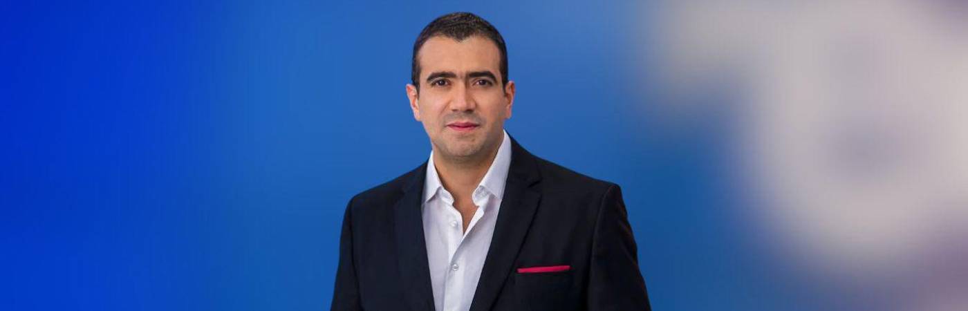 Giovanni Celis, director de Red+ Noticias envuelto en el escándalo. Los periodistas dicen que no denuncian por miedo a que se afecte su desarrollo profesional. FOTO: FACEBOOK GIOVANNI CELIS