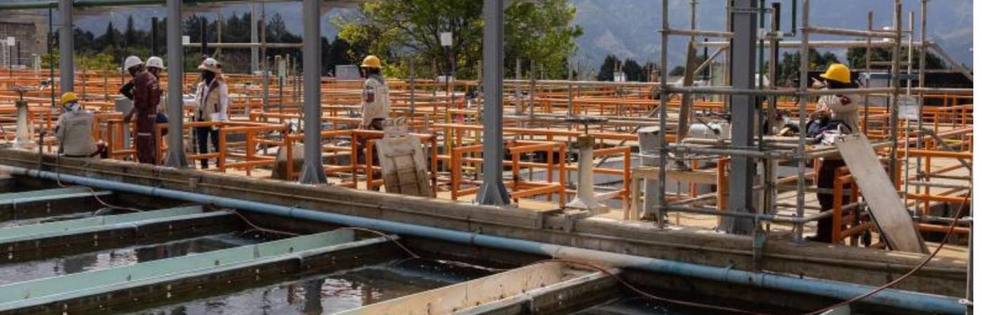 Mientras se moderniza la planta Manantiales, EPM acompañará a las comunidades impactadas con varias estrategias. / FOTO: CORTESÍA EPM