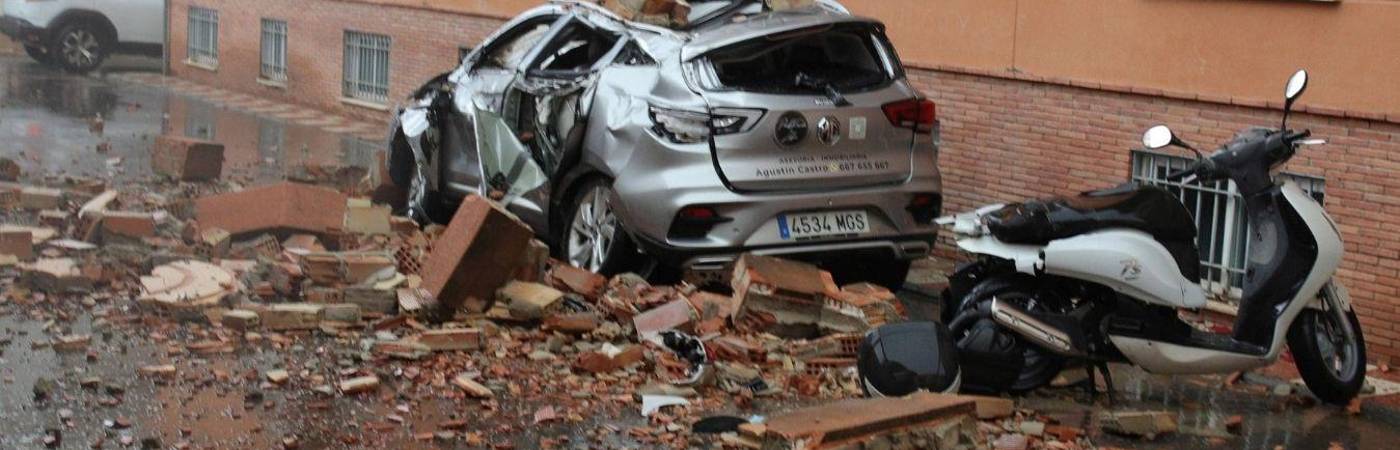 Hasta ahora solo se han reportado daños materiales. FOTO: X CLARINCOM